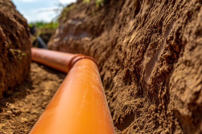 pipe in ground